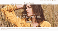 Desktop Screenshot of francknamani.com